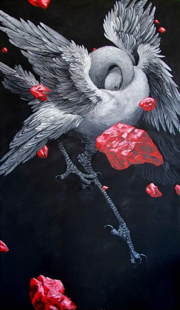 yakınlaştır "İsimsiz" eseri HEMAD JAVADZADE tarafından 2015 yılında 170x100 cm ölçülerinde Tuval üzeri yağlı boya tekniği ile yapılmıştır.
