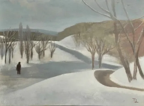 Bu eser TÜNAY TUNÇ tarafından 2015 yılında 40x50 cm ölçülerinde Tuval üzeri yağlı boya tekniği ile yapılmıştır.