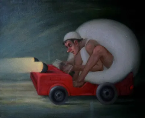 "Mercedes Tutkusu-Hız" eseri ÖMER EKEN tarafından 2015 yılında 40x50 cm ölçülerinde Tuval üzeri yağlı boya tekniği ile yapılmıştır.