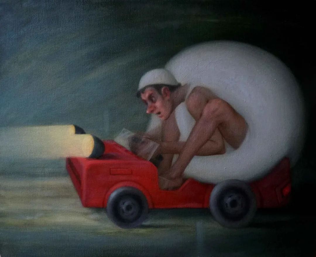 yakınlaştır "Mercedes Tutkusu-Hız" eseri ÖMER EKEN tarafından 2015 yılında 40x50 cm ölçülerinde Tuval üzeri yağlı boya tekniği ile yapılmıştır.