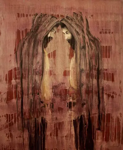 "İsimsiz" eseri AZAT YEMAN tarafından 2013 yılında 100x70 cm ölçülerinde Tuval üzeri akrilik ve yağlı boya tekniği ile yapılmıştır.