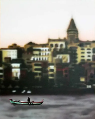 BERK ARIKAN — “İsimsiz”, 2014 "İsimsiz" eseri BERK ARIKAN tarafından 2014 yılında 40x40 cm ölçülerinde Tuvale üzeri akrilik boya Boya tekniği ile yapılmıştır.