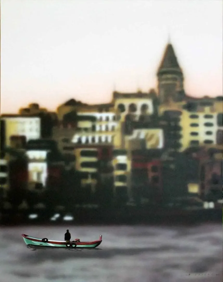 "İsimsiz" eseri BERK ARIKAN tarafından 2014 yılında 40x40 cm ölçülerinde Tuvale üzeri akrilik boya Boya tekniği ile yapılmıştır.
