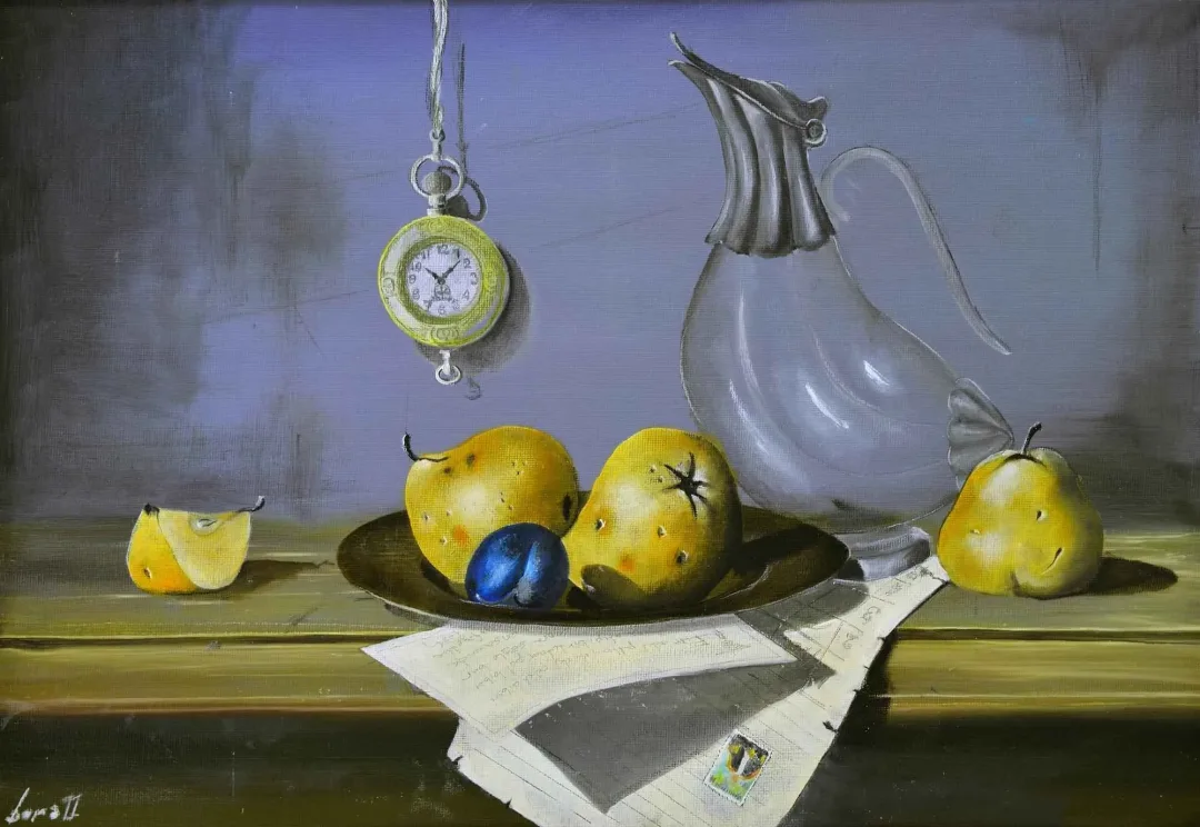 BORA YILMAZYİĞİT — “İsimsiz” "İsimsiz" eseri BORA YILMAZYİĞİT tarafından 35x50 cm ölçülerinde Tuval üzeri yağlı boya tekniği ile yapılmıştır.