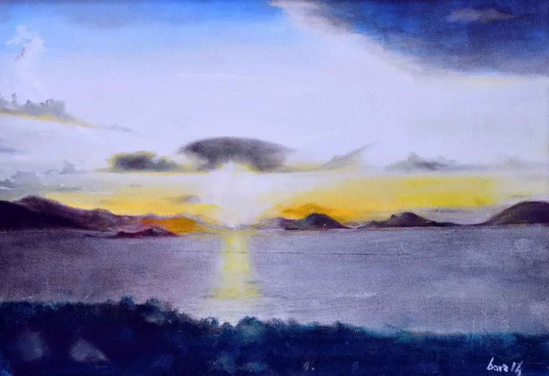 BORA YILMAZYİĞİT — “İsimsiz” "İsimsiz" eseri BORA YILMAZYİĞİT tarafından 35x50 cm ölçülerinde Tuval üzeri yağlı boya tekniği ile yapılmıştır.