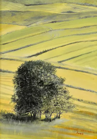 BORA YILMAZYİĞİT — “Untitled” "İsimsiz" eseri BORA YILMAZYİĞİT tarafından 50x35 cm ölçülerinde Tuval üzeri yağlı boya tekniği ile yapılmıştır.