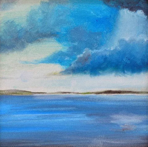 BORA YILMAZYİĞİT — “İsimsiz” "İsimsiz" eseri BORA YILMAZYİĞİT tarafından 15x15 cm ölçülerinde Tuval üzeri yağlı boya tekniği ile yapılmıştır.