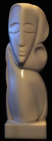 DEMET KAYA — “İsimsiz” "İsimsiz" eseri DEMET KAYA tarafından 53x19x17 cm ölçülerinde Afyon Mermeri tekniği ile yapılmıştır.