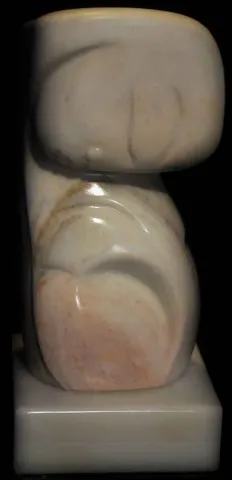 DEMET KAYA — “Child” "Child" eseri DEMET KAYA tarafından 38x17x15 cm ölçülerinde Vize Pembesi tekniği ile yapılmıştır.