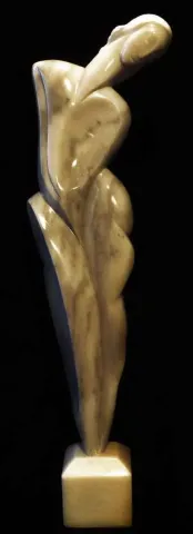 DİNÇER GÜNGÖRÜR — “Denge”, 2015 "Denge" eseri DİNÇER GÜNGÖRÜR tarafından 2015 yılında 84x25x11 cm ölçülerinde Marmara mermeri tekniği ile yapılmıştır.
