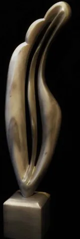 DİNÇER GÜNGÖRÜR — “İsimsiz”, 2015 "İsimsiz" eseri DİNÇER GÜNGÖRÜR tarafından 2015 yılında 117x29x20 cm ölçülerinde Marmara mermeri tekniği ile yapılmıştır.