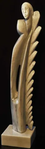 DİNÇER GÜNGÖRÜR — “Gurur”, 2014 "Gurur" eseri DİNÇER GÜNGÖRÜR tarafından 2014 yılında 74x15x15 cm ölçülerinde Marmara mermeri tekniği ile yapılmıştır.