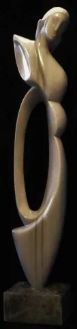 DİNÇER GÜNGÖRÜR — “Işık”, 2015 "Işık" eseri DİNÇER GÜNGÖRÜR tarafından 2015 yılında 101x19x14 cm ölçülerinde Marmara mermeri tekniği ile yapılmıştır.