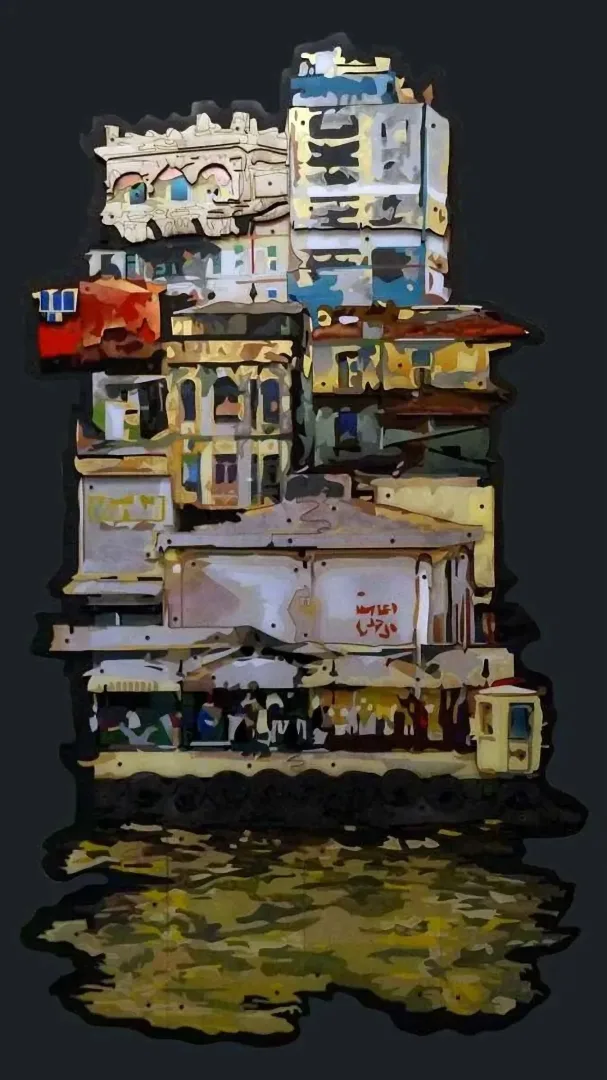EMRE LÜLE — 2015 Bu eser EMRE LÜLE tarafından 2015 yılında 193x110 cm ölçülerinde Pleksiglas+Ahşap tekniği ile yapılmıştır.