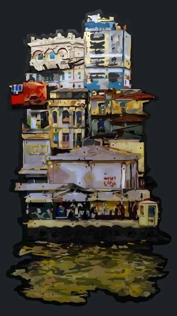 EMRE LÜLE — 2015 Bu eser EMRE LÜLE tarafından 2015 yılında 193x110 cm ölçülerinde Pleksiglas+Ahşap tekniği ile yapılmıştır.