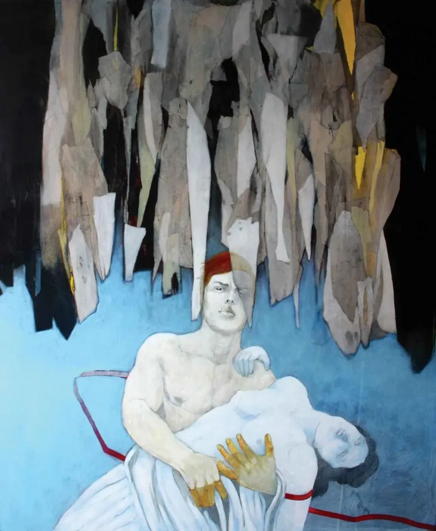 "Ben Bir Kelebeğim Yarın Öleceğim" eseri ERCAN AYÇİÇEK tarafından 2015 yılında 140x116 cm ölçülerinde Tuval üzeri akrilik boya tekniği ile yapılmıştır.