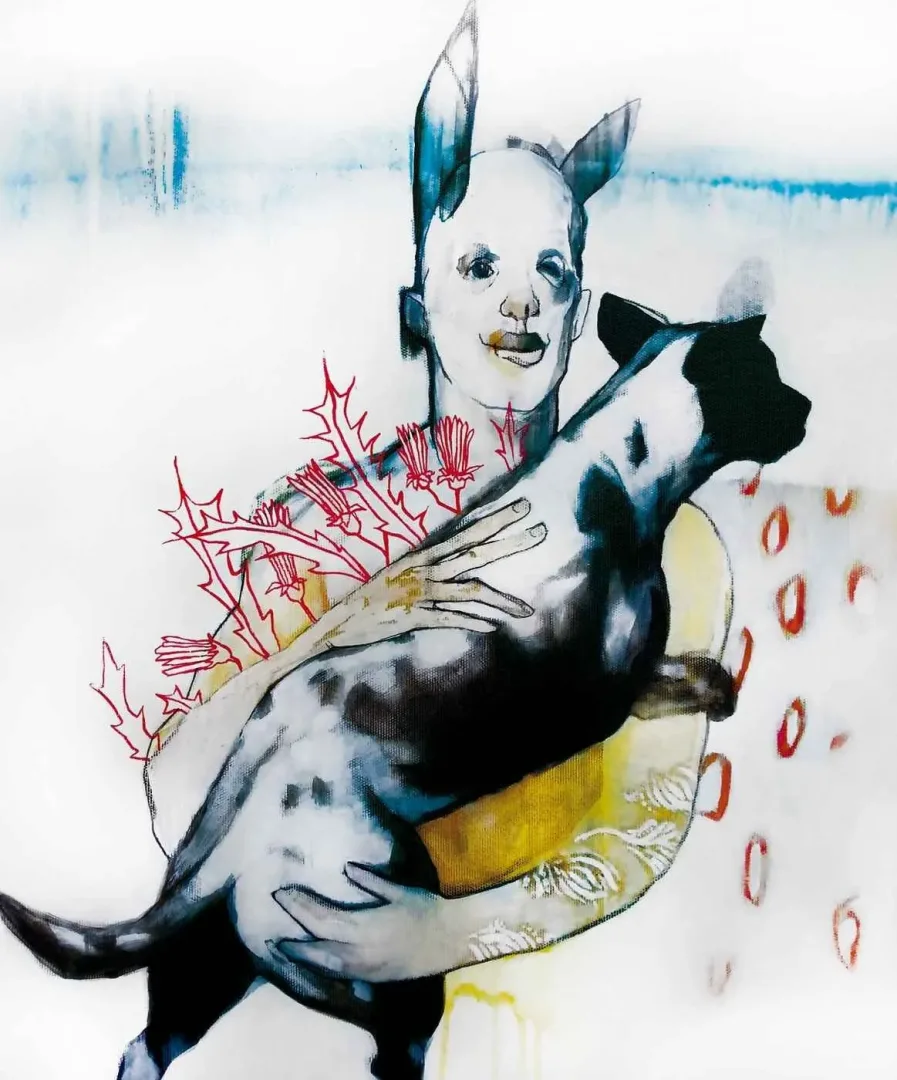 ERCAN AYÇİÇEK — “Sıcak İstiyor”, 2015 "Sıcak İstiyor" eseri ERCAN AYÇİÇEK tarafından 2015 yılında 60x50 cm ölçülerinde Tuval üzeri akrilik boya tekniği ile yapılmıştır.