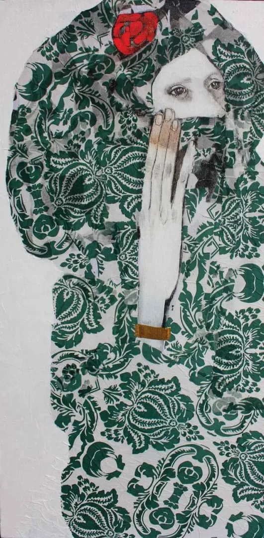 yakınlaştır "Dördüncü" eseri ERCAN AYÇİÇEK tarafından 2015 yılında 70x35 cm ölçülerinde Tuval üzeri akrilik boya tekniği ile yapılmıştır.