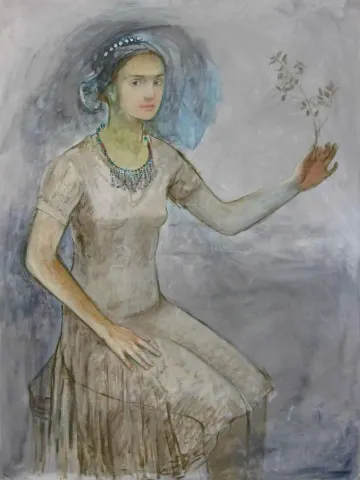 NESRİN SAĞLAM — “isimsiz”, 2015 "isimsiz" eseri NESRİN SAĞLAM tarafından 2015 yılında 120x90 cm ölçülerinde Tuval üzeri yağlı boya tekniği ile yapılmıştır.