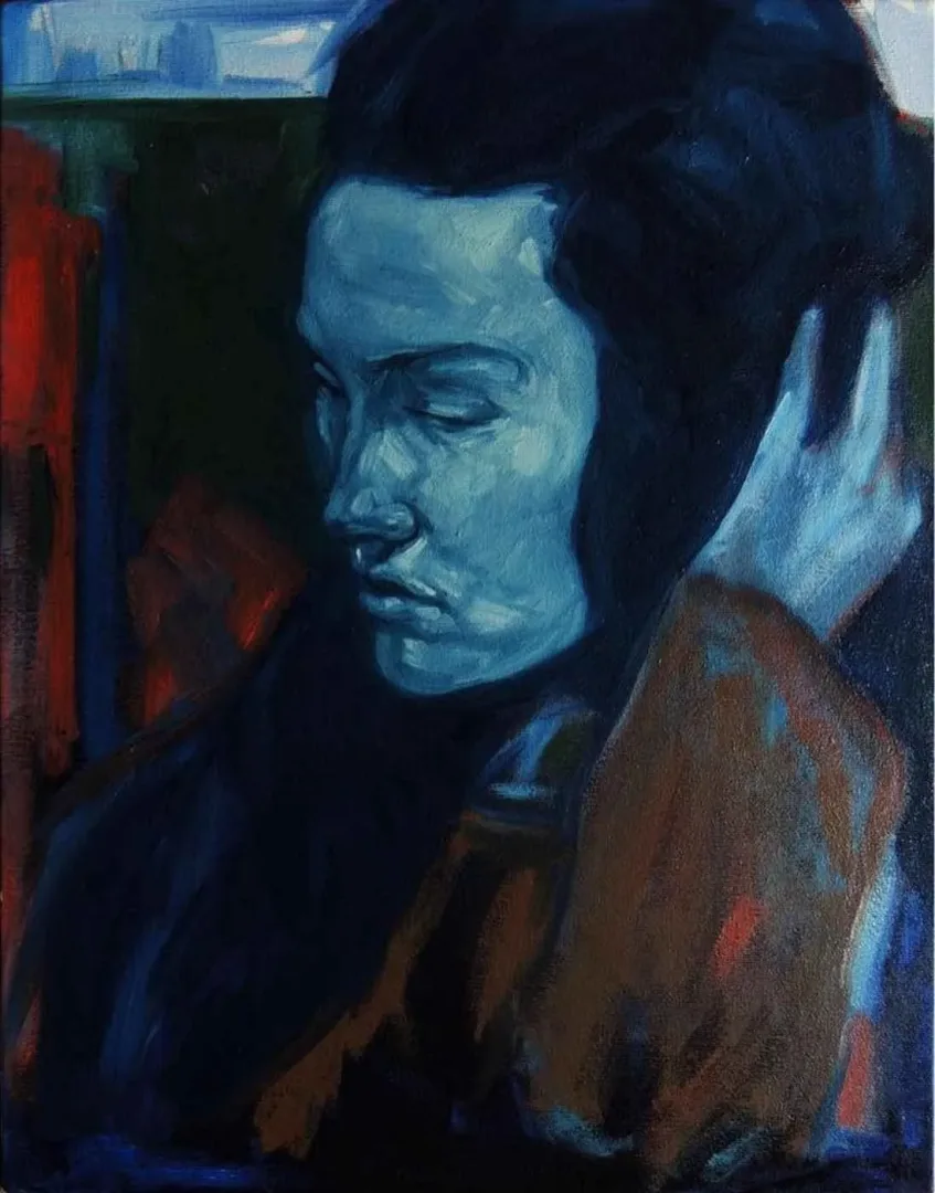 "isimsiz" eseri SÜLEYMAN ÇAĞLAYAN tarafından 2015 yılında 50x40 cm ölçülerinde Tuval üzeri yağlı boya tekniği ile yapılmıştır.