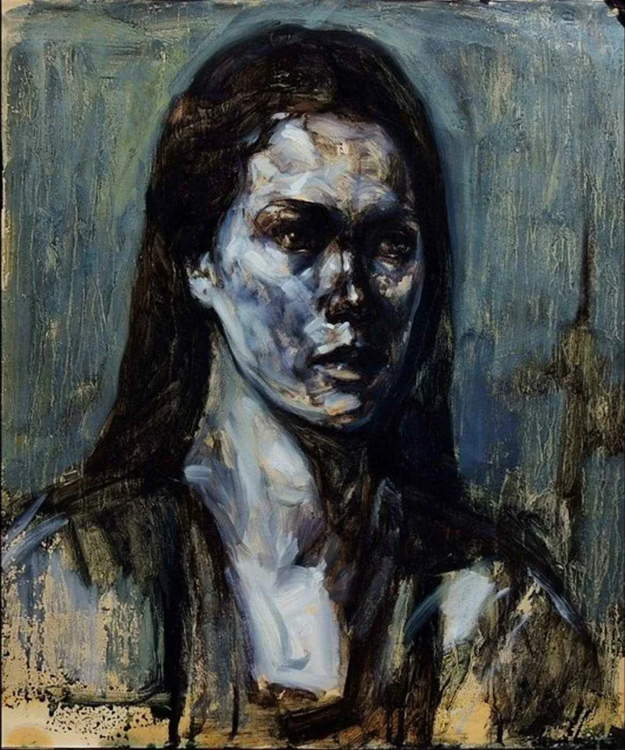 "isimsiz" eseri SÜLEYMAN ÇAĞLAYAN tarafından 2014 yılında 33x40 cm ölçülerinde Kağıt üzeri yağlı boya tekniği ile yapılmıştır.