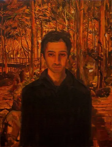 GÜLİSTAN KARAGÜZEL — “Adem”, 2015 "Adem" eseri GÜLİSTAN KARAGÜZEL tarafından 2015 yılında 120x90 cm ölçülerinde Tuval üzeri yağlı boya tekniği ile yapılmıştır.
