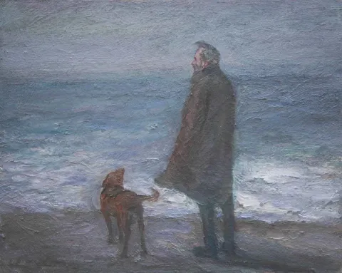 Bu eser SERKAN VAROL tarafından 2015 yılında 40x50 cm ölçülerinde Tuval üzeri yağlı boya tekniği ile yapılmıştır.