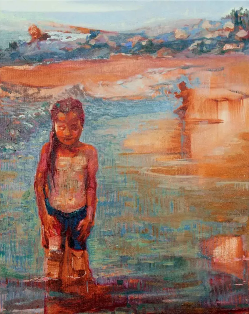 Bu eser SEVİNÇ ÇİFTÇİ tarafından 2015 yılında 50x40 cm ölçülerinde Tuval üzeri yağlı boya tekniği ile yapılmıştır.