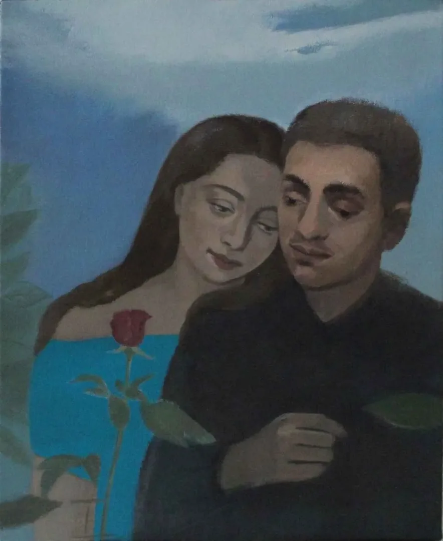 yakınlaştır "İsimsiz" eseri TÜNAY TUNÇ tarafından 2015 yılında 50x40 cm ölçülerinde Tuval üzeri yağlı boya tekniği ile yapılmıştır.