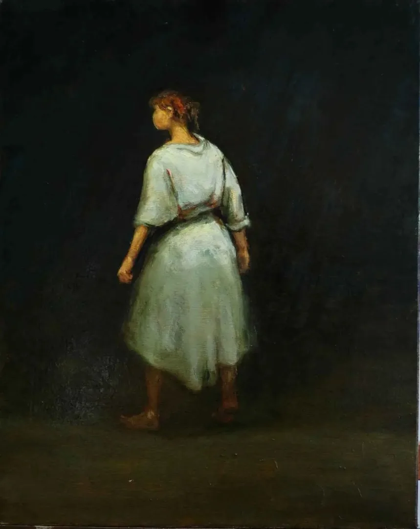 yakınlaştır "Gelin" eseri ÖMER İNAN tarafından 2015 yılında 50x40 cm ölçülerinde Tuval üzeri yağlı boya tekniği ile yapılmıştır.