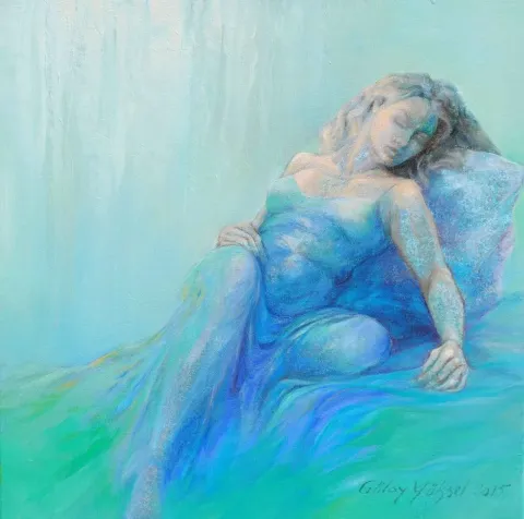 "İsimsiz" eseri GÜLAY YÜKSEL tarafından 50x50 cm ölçülerinde Tuval üzeri yağlı boya tekniği ile yapılmıştır.