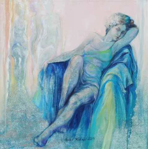 "İsimsiz" eseri GÜLAY YÜKSEL tarafından 50x50 cm ölçülerinde Tuval üzeri yağlı boya tekniği ile yapılmıştır.