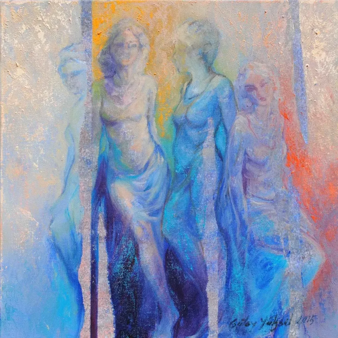 yakınlaştır "İsimsiz" eseri GÜLAY YÜKSEL tarafından 40x40 cm ölçülerinde Tuval üzeri yağlı boya tekniği ile yapılmıştır.