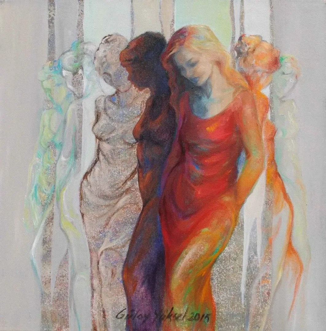 yakınlaştır "İsimsiz" eseri GÜLAY YÜKSEL tarafından 40x40 cm ölçülerinde Tuval üzeri yağlı boya tekniği ile yapılmıştır.