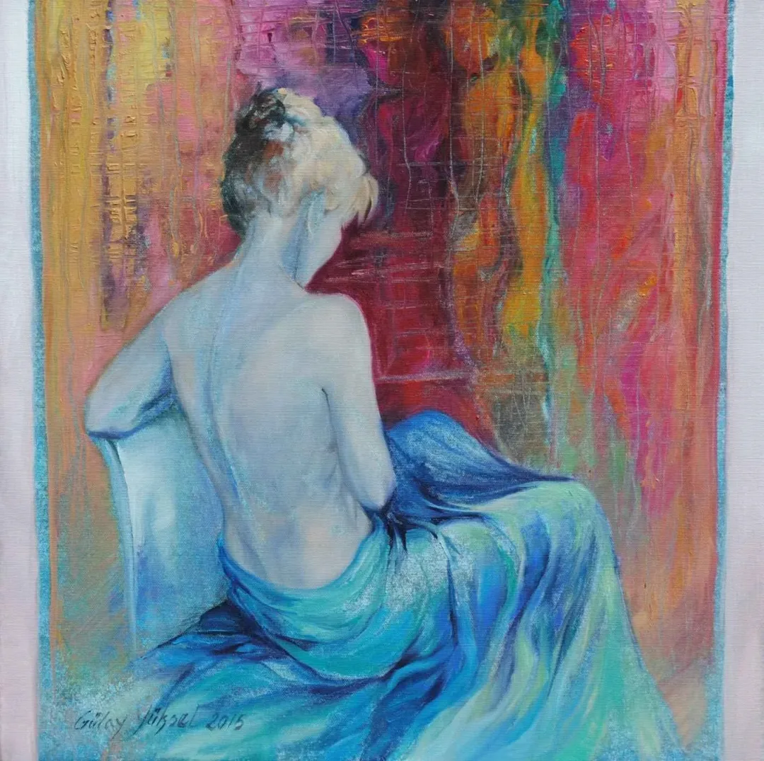 yakınlaştır "İsimsiz" eseri GÜLAY YÜKSEL tarafından 50x50 cm ölçülerinde Tuval üzeri yağlı boya tekniği ile yapılmıştır.