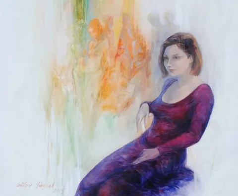 GÜLAY YÜKSEL — “İsimsiz” "İsimsiz" eseri GÜLAY YÜKSEL tarafından 100x120 cm ölçülerinde Tuval üzeri yağlı boya tekniği ile yapılmıştır.