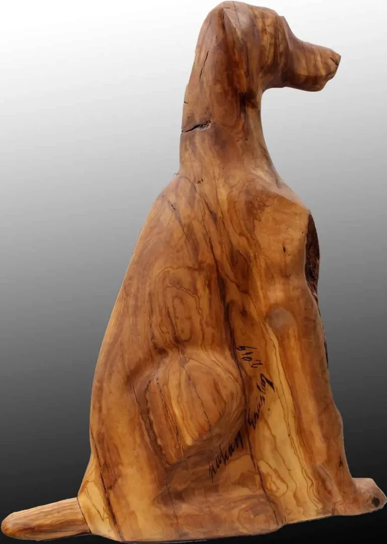 yakınlaştır "Weimaraner" eseri HAKAN ERASLAN tarafından 2015 yılında 45x11x32 cm ölçülerinde Ahşap tekniği ile yapılmıştır.