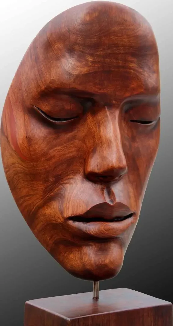 HAKAN ERASLAN — “Rüya”, 2015 "Rüya" eseri HAKAN ERASLAN tarafından 2015 yılında 75x14x23 cm ölçülerinde Ahşap tekniği ile yapılmıştır.
