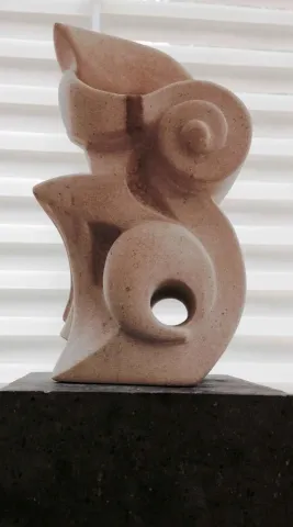 ÇIDAM MELEK — “Doğum-Birth”, 2003 "Doğum-Birth" eseri ÇIDAM MELEK tarafından 2003 yılında 70x35x35 cm ölçülerinde Afyon mermeri& Edirne Keşan tekniği ile yapılmıştır.