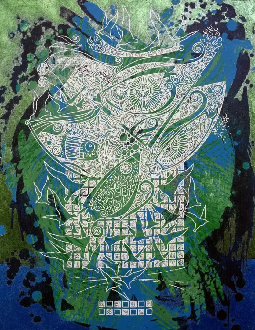ENGİN KORKMAZ — 2015 Bu eser ENGİN KORKMAZ tarafından 2015 yılında 50x40 cm ölçülerinde Tuval üzeri akrilik boya tekniği ile yapılmıştır.