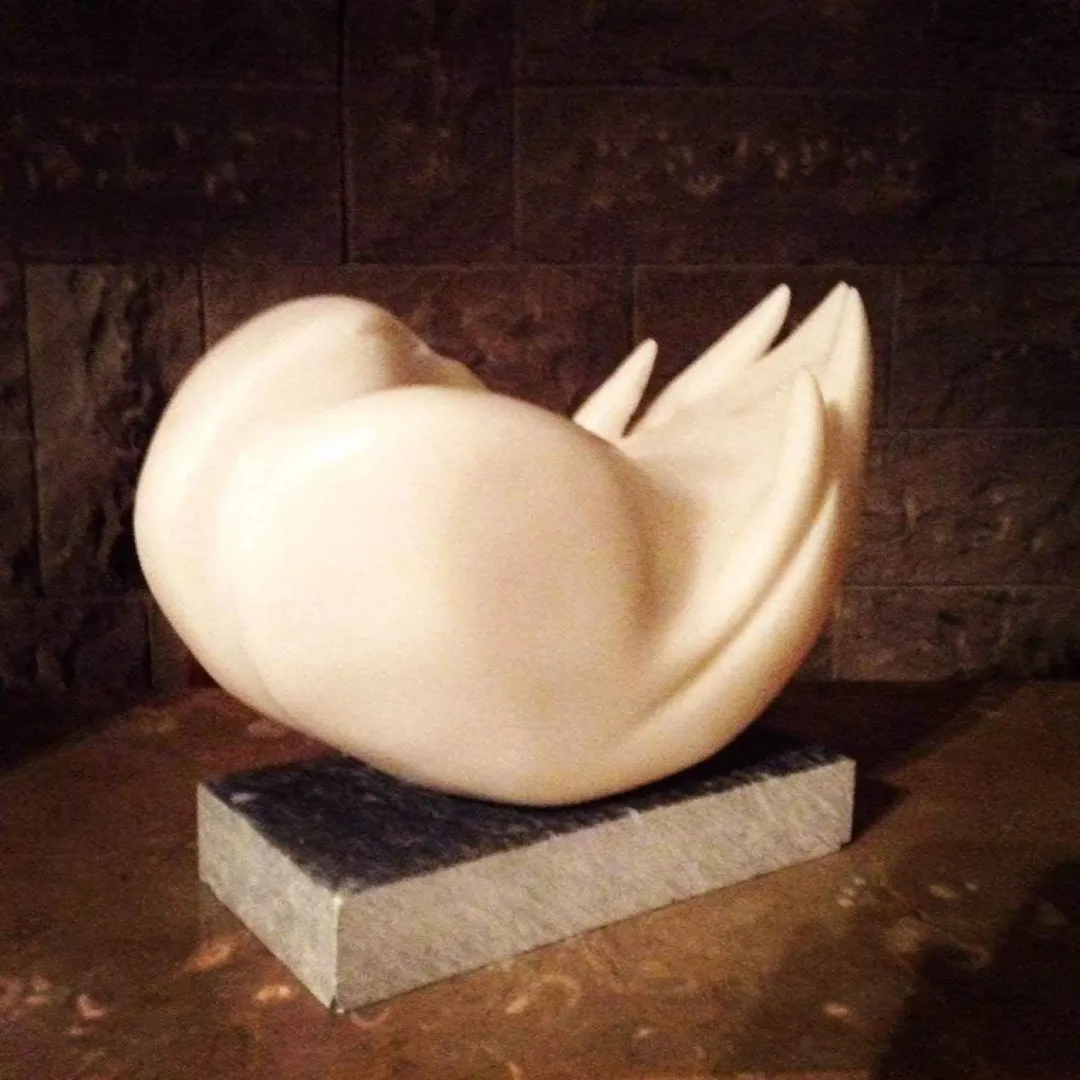 yakınlaştır "Sleeping Bird" eseri MARİA BERENT tarafından 2015 yılında 30x20x42 cm ölçülerinde Marble tekniği ile yapılmıştır.