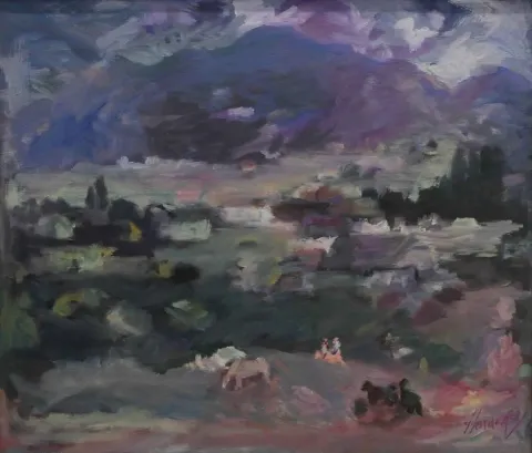 DURAN KARACA — “isimsiz” "isimsiz" eseri DURAN KARACA tarafından 41x48 cm ölçülerinde Tuval üzeri yağlı boya tekniği ile yapılmıştır.