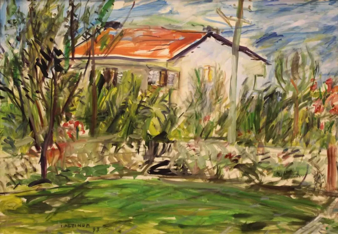 "isimsiz" eseri İSMAİL ALTINOK tarafından 1997 yılında 70x100 cm ölçülerinde Tuval üzeri yağlı boya tekniği ile yapılmıştır.