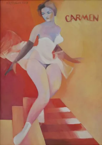 KAYIHAN KESKİNOK — “isimsiz”, 2006 "isimsiz" eseri KAYIHAN KESKİNOK tarafından 2006 yılında 65x45 cm ölçülerinde Tuval üzeri yağlı boya tekniği ile yapılmıştır.