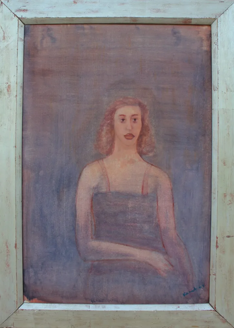 yakınlaştır "isimsiz" eseri KOMET tarafından 2002 yılında 92x62 cm ölçülerinde Kağıt üzeri yağlı boya tekniği ile yapılmıştır.