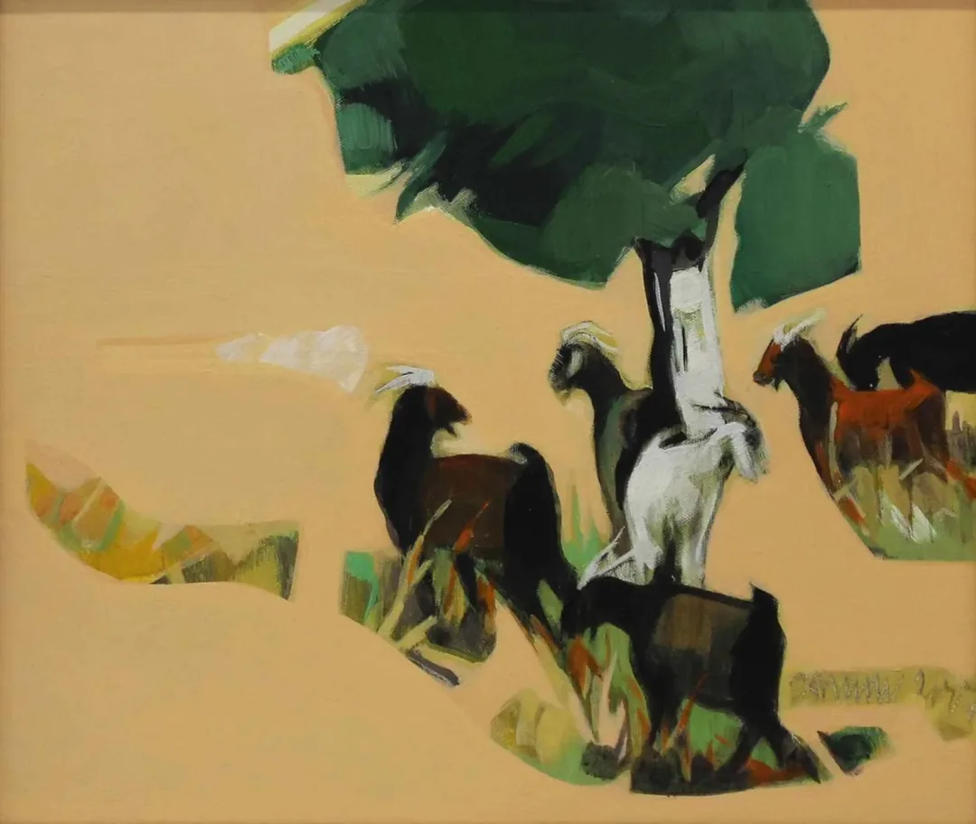 "isimsiz" eseri OSMAN AKBAY tarafından 33x40 cm ölçülerinde Tuval üzeri yağlı boya tekniği ile yapılmıştır.