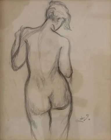 ZEKİ FAİK İZER — “isimsiz” "isimsiz" eseri ZEKİ FAİK İZER tarafından 28x22 cm ölçülerinde Desen tekniği ile yapılmıştır.