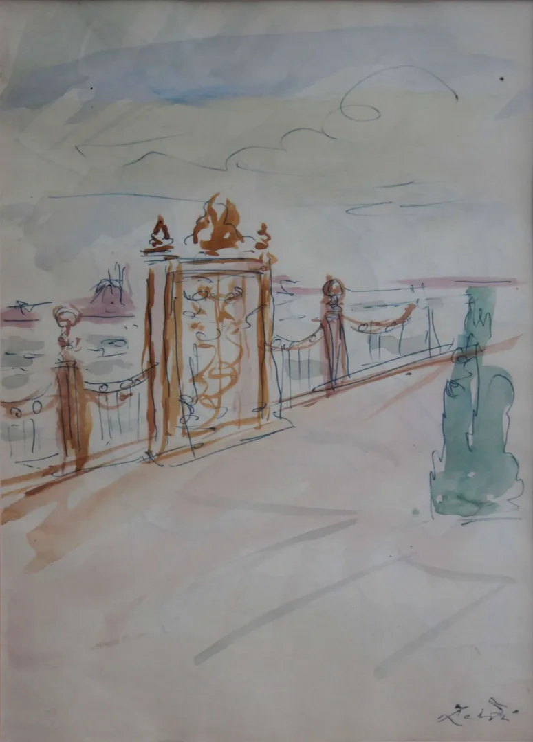 yakınlaştır "isimsiz" eseri ZEKİ FAİK İZER tarafından 27x18 cm ölçülerinde Pastel tekniği ile yapılmıştır.