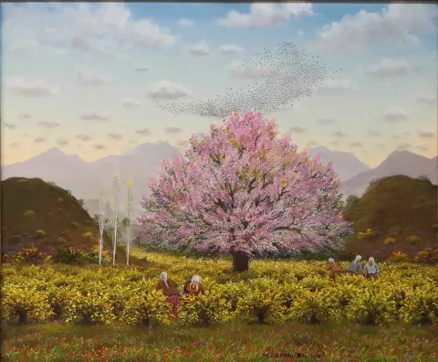 YALÇIN GÖKÇEBAĞ — “isimsiz”, 2007 "isimsiz" eseri YALÇIN GÖKÇEBAĞ tarafından 2007 yılında 50x60 cm ölçülerinde Tuval üzeri yağlı boya tekniği ile yapılmıştır.