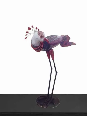 "Moster" eseri MARİA BERENT tarafından 2013 yılında 60x30x40 cm ölçülerinde Seramik, Tel tekniği ile yapılmıştır.